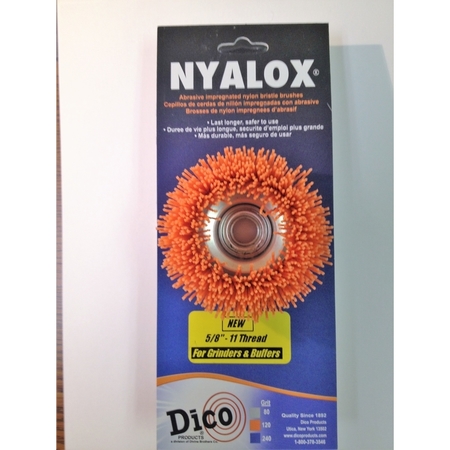 DICO CUP BRUSH ORG 3""120GRIT 7200006